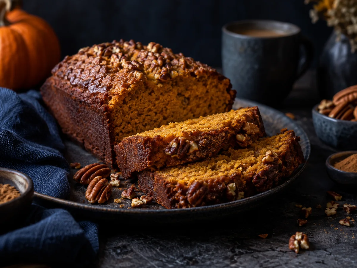 Infused Brown Butter Pumpkin Bread cannabis-infused recipe