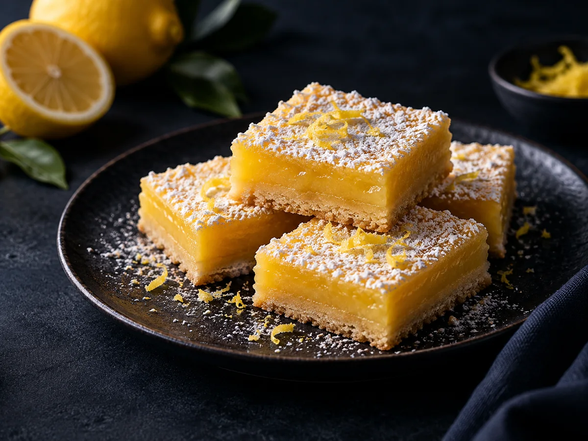Lifted Lemon Bars cannabis-infused recipe