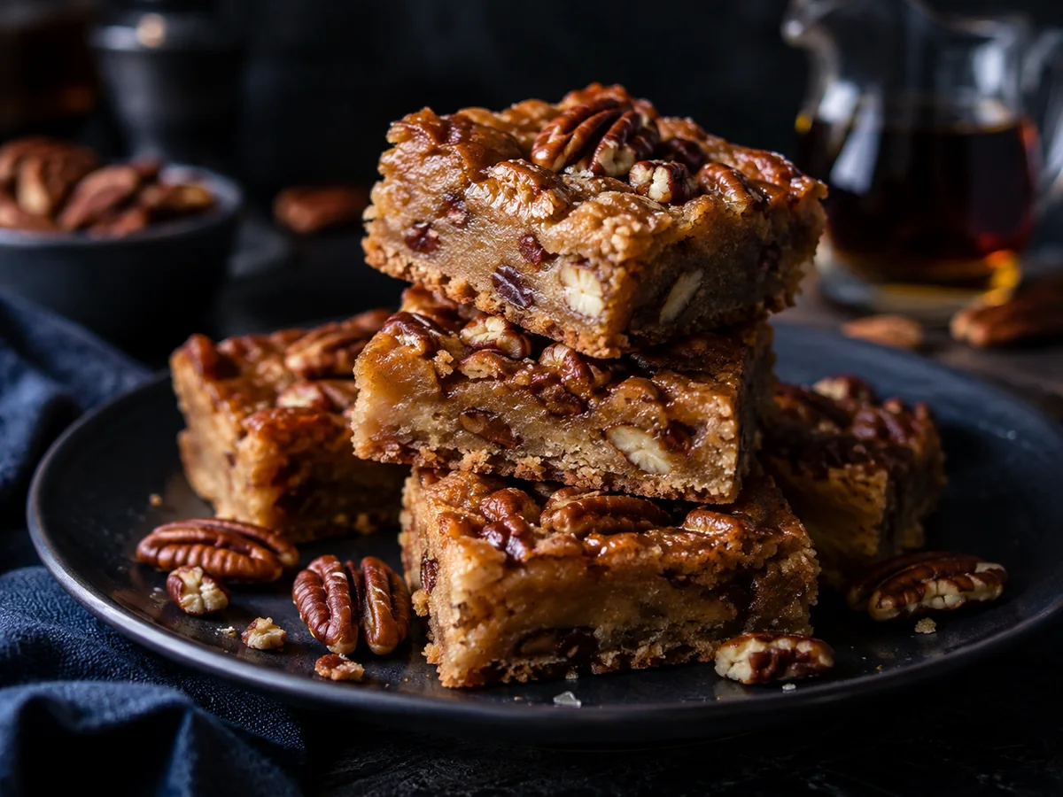 Maple Pecan Canna Blondies cannabis-infused recipe