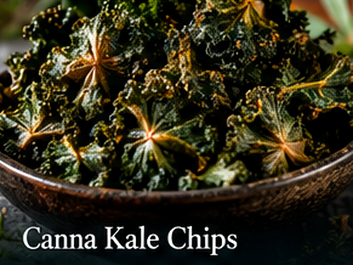 Crispy Cannabis Kale Chips recipe