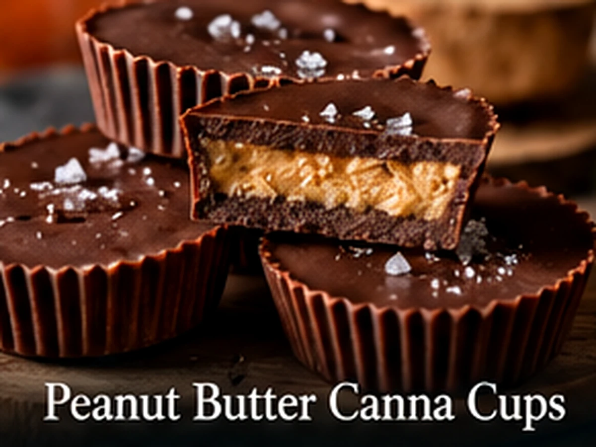Dark Chocolate Cannabis Peanut Butter Cups