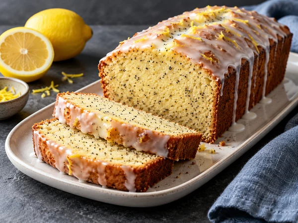Cannabis Lemon Poppy Seed Loaf