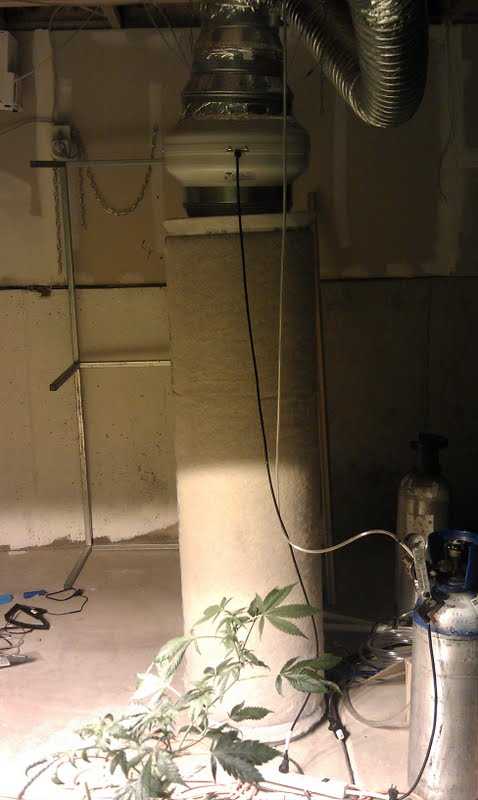 air filtration supplies grow room