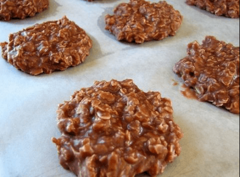 Chocolate-Peanut Butter No Bake Cookies