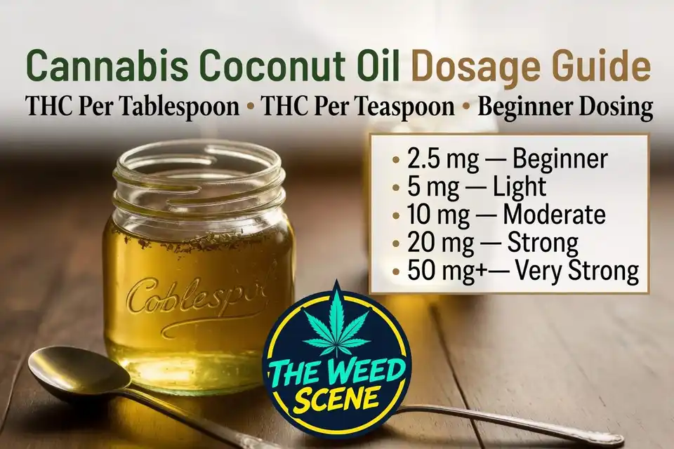 Cannabis Coconut Oil Dosage Guide & THC Calculator
