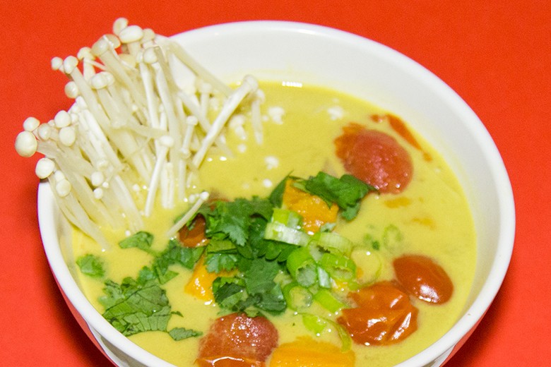 Cannabis-Infused Thai Vegan Soup