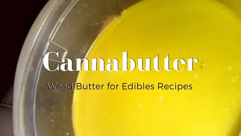 Cannabis garlic herb butter