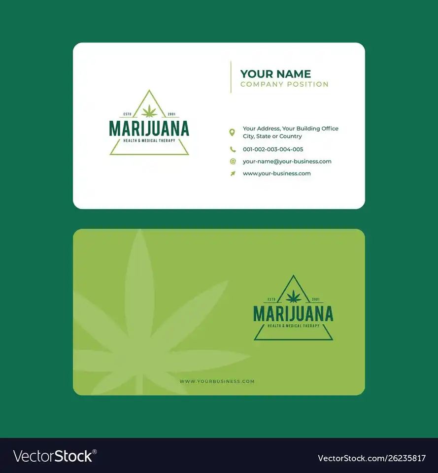 Download Marijuana Business Card