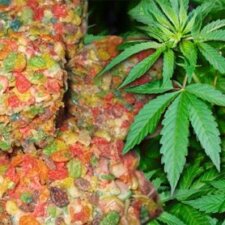Funky Fruity Pebble Treats-image
