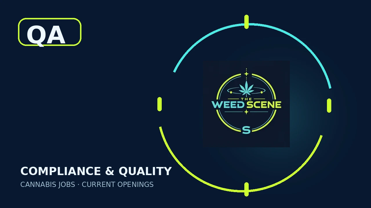 Cannabis Compliance & Quality Jobs