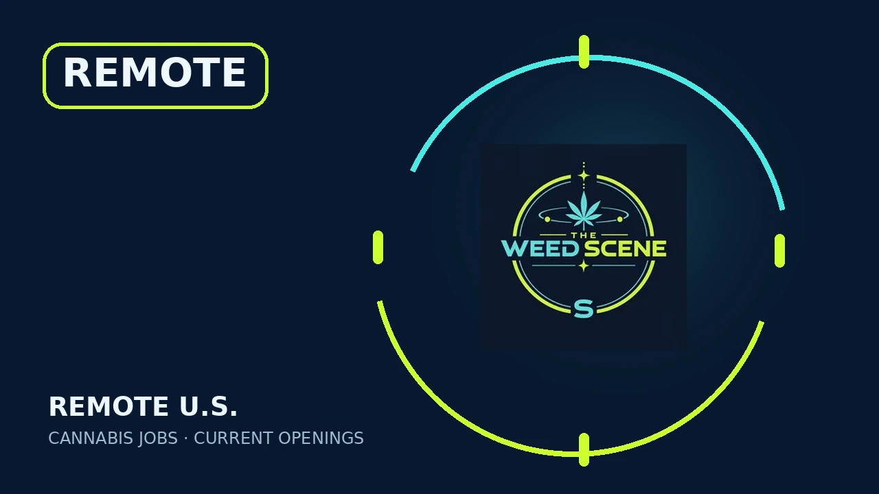 Remote cannabis jobs