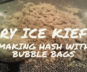 dry ice hash