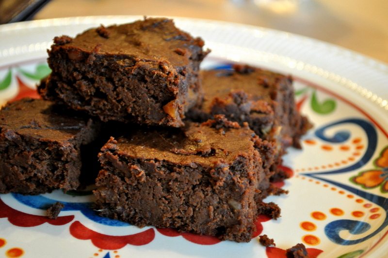 pumpkin pot brownies