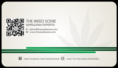 weed business card